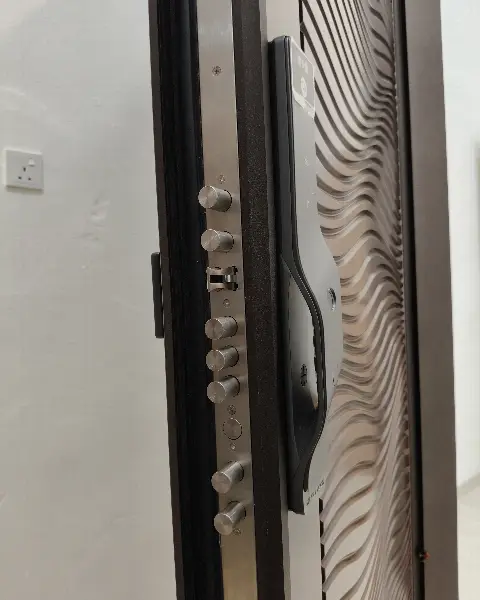 CIKGU PINTU security door installation, April 2025